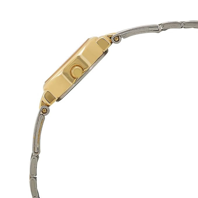 Titan Quartz Analog Silver Dial Stainless Steel Strap Watch for Women-NM2594BM01 - Image 2