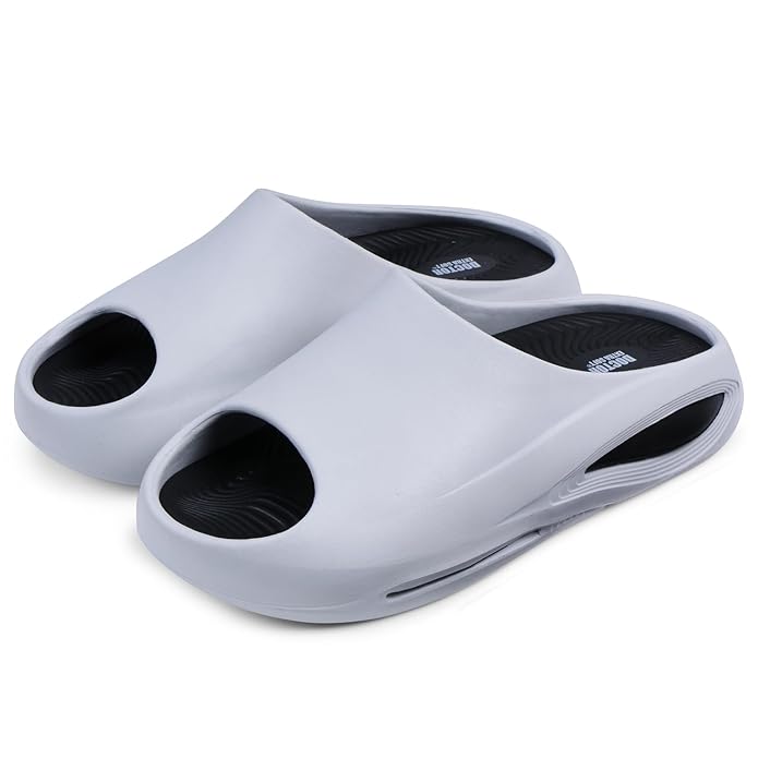 DOCTOR EXTRA SOFT Men's Classic Ultra Soft Sliders/Slippers with Cushion FootBed for Adult | Comfortable & Light Weight | Stylish & Anti-Skid | Waterproof & Everyday Flip Flops for Gents/Boys D-507 - Image 2