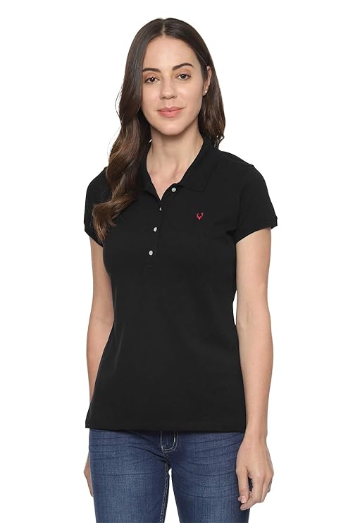 Allen Solly Women's Regular fit T-Shirt