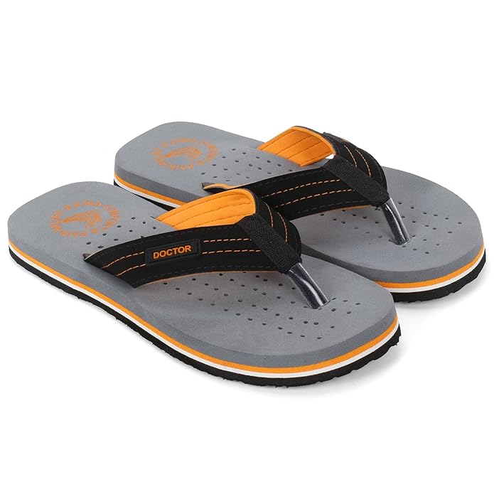 DOCTOR EXTRA SOFT Slipper Care Orthopaedic and Diabetic Super Fit Comfort Doctor Slipper, Dr. Slipper, Flip-Flop, Cushion, Slides and House Slipper for Men's and boys ULTRA SOFT D-28 - Image 3