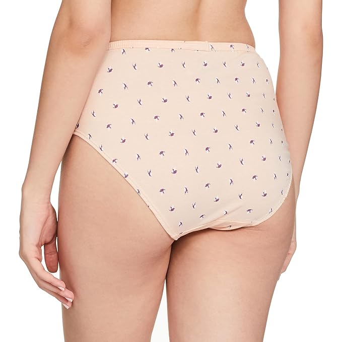 Van Heusen Women Anti Bacterial Hipster Panty - 100% Super Combed Cotton - Pack of 3 - No Marks Waistband, Moisture Wicking, Full Coverage - Image 2