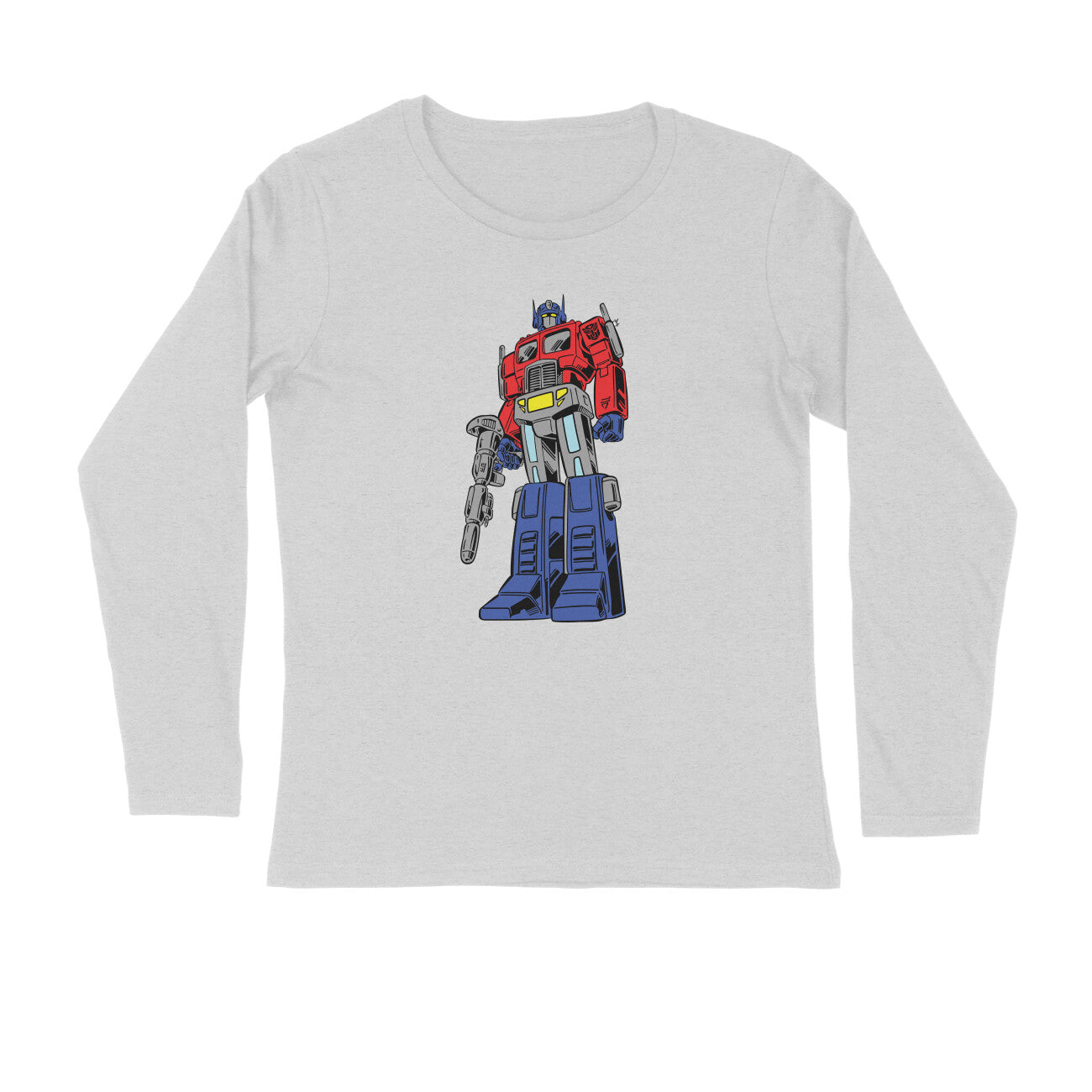 Men Optimus prime graphic printed full sleeve T-Shirt - Image 7