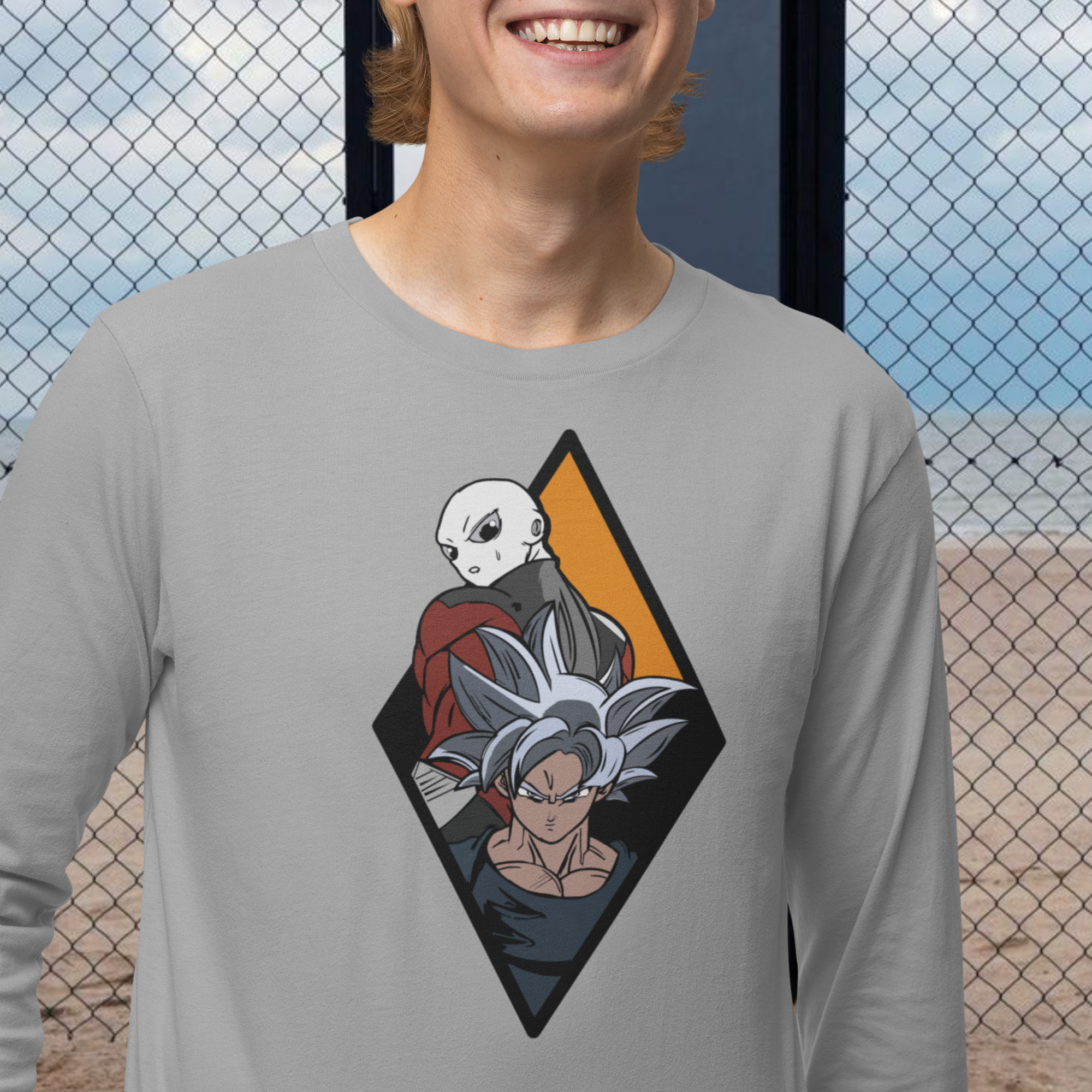 Men goku the supremo graphic printed full sleeve T-Shirt - Image 3