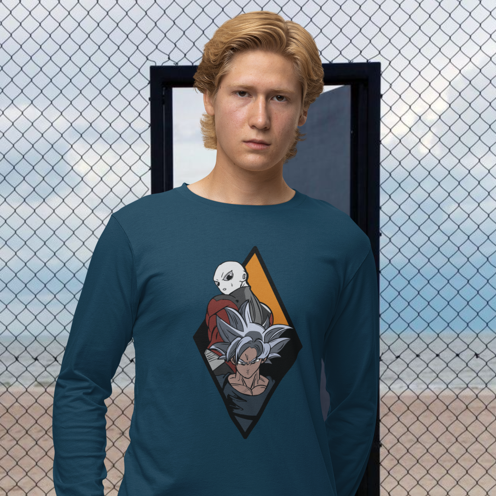 Men goku the supremo graphic printed full sleeve T-Shirt - Image 4